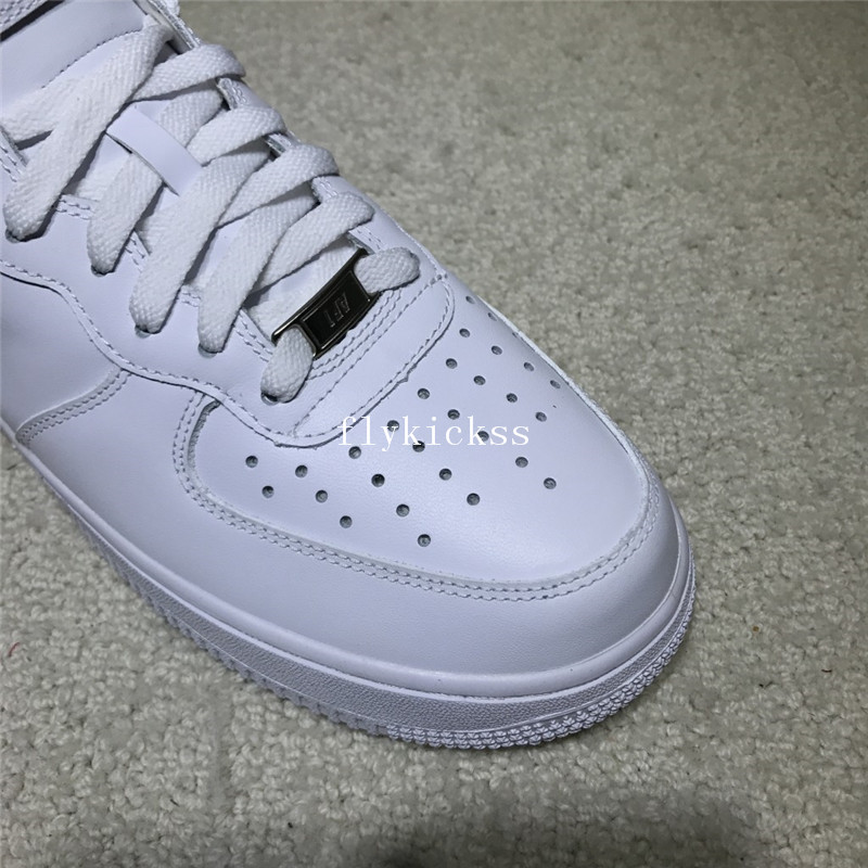 Nike Air Force 1 High Top Pure White